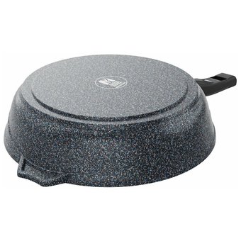  Сковорода МЕЧТА 26802И Гранит black Induction Pro 26см 
