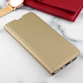  Чехол-книжка Wallet Cover для Samsung A60 (золото) 