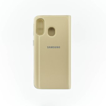  Чехол-книжка Wallet Cover для Samsung A40 (золото) 