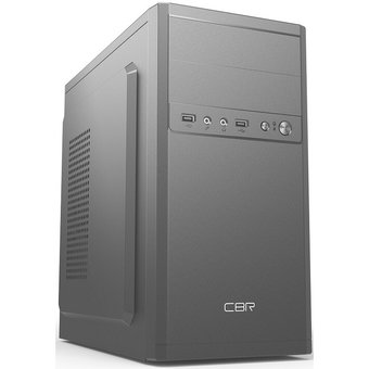  Корпус CBR PCC-MATX-RD873-450W mATX Minitower RD873, c БП PSU-ATX450-12EC, 2*USB 2.0, HD Audio+Mic, кабель питания 1.2м, Black 