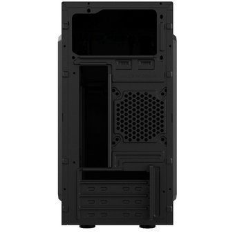  Корпус CBR PCC-MATX-RD873-450W mATX Minitower RD873, c БП PSU-ATX450-12EC, 2*USB 2.0, HD Audio+Mic, кабель питания 1.2м, Black 