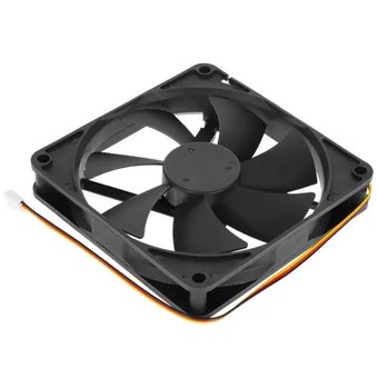  Вентилятор Gembird (D14025BM-3) 140x140x25, шарикоподшипник, 3 pin, провод 40 см 