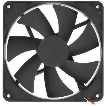  Вентилятор Gembird (D14025BM-3) 140x140x25, шарикоподшипник, 3 pin, провод 40 см 