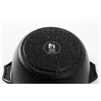  Кастрюля МЕЧТА 45802И Гранит black Induction Pro 5л 