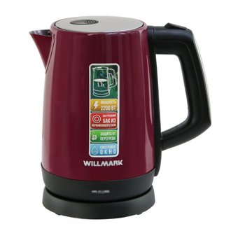  Чайник WILLMARK WEK-1758S фиолетовый 