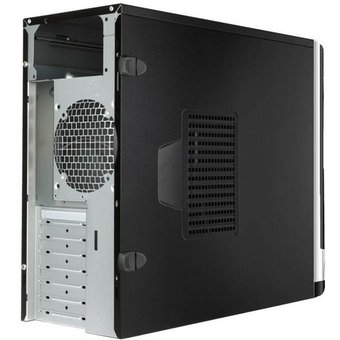  Корпус INWIN EAR002BG (6151358) w/o psu, Mid Tower, Black, Ext:5.25";x2; 3.5 x1 