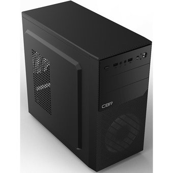  Корпус CBR PCC-MATX-RD850-450W mATX Minitower RD850, c БП PSU-ATX450-12EC, 2*USB 2.0, HD Audio+Mic, кабель питания 1.2м, Black 