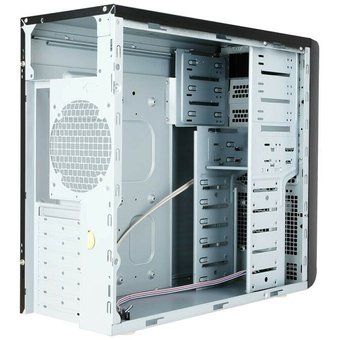  Корпус INWIN EAR002BG (6151358) w/o psu, Mid Tower, Black, Ext:5.25";x2; 3.5 x1 