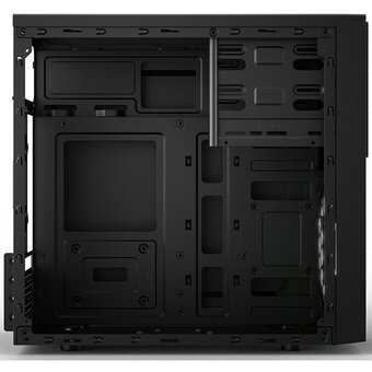  Корпус CBR PCC-MATX-RD850-450W mATX Minitower RD850, c БП PSU-ATX450-12EC, 2*USB 2.0, HD Audio+Mic, кабель питания 1.2м, Black 