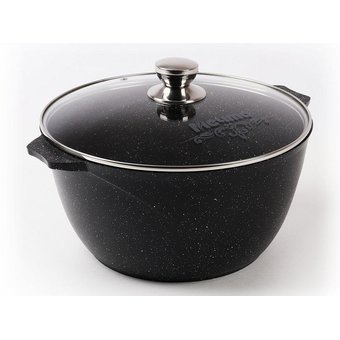  Кастрюля МЕЧТА 43802И Гранит black Induction Pro 3л 