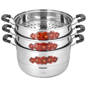  Мантоварка-пароварка LARA LR03-40 11,0л 