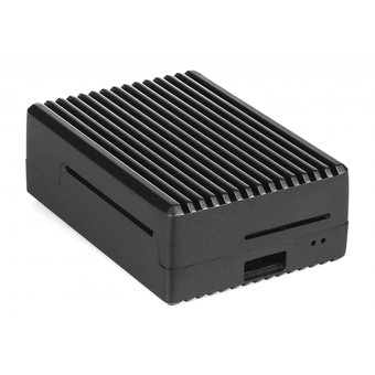  Корпус Qumo (RS018) Aluminum Case, Raspberry Pi 4B, Grey 