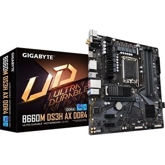  Материнская плата Gigabyte B660M DS3H AX DDR4 