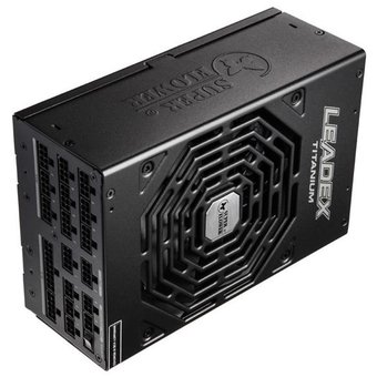  блок питания Super Flower (SF-1600F14HT) 1600 Ватт, ATX, 140mm, 14xSATA, 9xPCI-E(6+2), 5xPCI-E(6), APFC, 80+ Titanium, Full Modul 