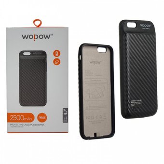 Чехол-аккумулятор WOPOW для iPhone 6/6S Plus (чёрный) 