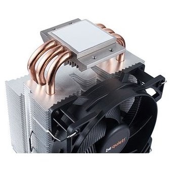  Охладитель BE QUIET! Pure Rock Slim, Multi-Sockets, 3 теплотрубки, TPD 120W, 4-pin PWM, fan Ф92x25mm, 2000rpm, 25,4dBA, 59.38 CFM,SB (sleeve bearing) 