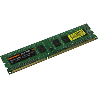  ОЗУ Qumo QUM3S-4G1600C11 SO-DIMM 4GB DDR3-1600 PC3-12800, CL11, 1.5V, retail 