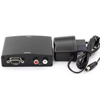  Конвертер с HDMI на D-SUB/VGA+2RCA, Atcom V1009 (для подкл. устр-в с аналог. разъёмами D-Sub/VGA+2RCA к ПК с цифр. разъёмом HDMI) 