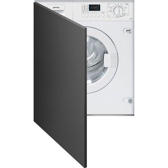  Встраиваемая стиральная машина с сушкой SMEG LSIA127 белый 