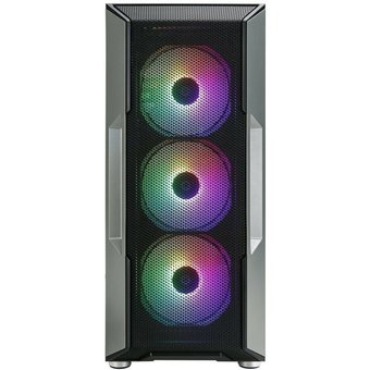  Корпус Zalman I3 NEO black (I3 NEO) MidiTower (ATX, front mesh, USB2.0 x1, USB3.0x2, 4x120mm RGB fan, без БП) 