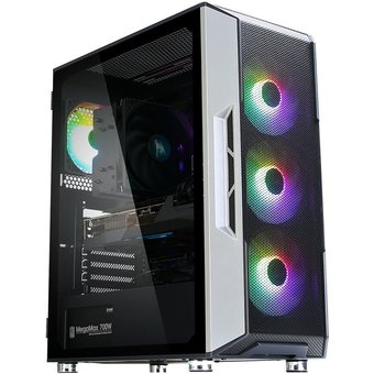  Корпус Zalman I3 NEO black (I3 NEO) MidiTower (ATX, front mesh, USB2.0 x1, USB3.0x2, 4x120mm RGB fan, без БП) 