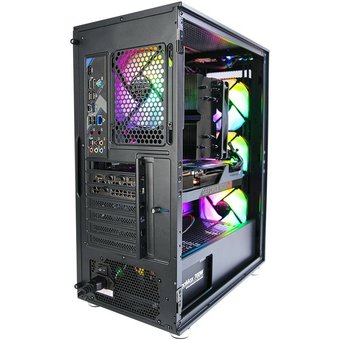  Корпус Zalman I3 NEO black (I3 NEO) MidiTower (ATX, front mesh, USB2.0 x1, USB3.0x2, 4x120mm RGB fan, без БП) 