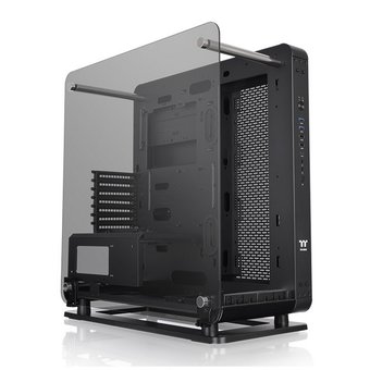  Корпус Thermaltake Core P6 TG CA-1V2-00M1WN-00 черный без БП ATX 18x120mm 12x140mm 2xUSB2.0 2xUSB3.0 audio bott PSU 