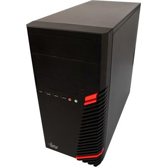  ПК IRU Office 515 (1 726 878) MT i5 9400 (2.9) 8Gb SSD500Gb UHDG 630 Free DOS GbitEth 500W клавиатура мышь черный 