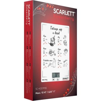  Весы Scarlett SC-KS57P95 Rowanberry 