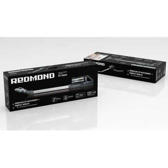  Пылесос ручной Redmond RV-UR355 черный/зеленый 