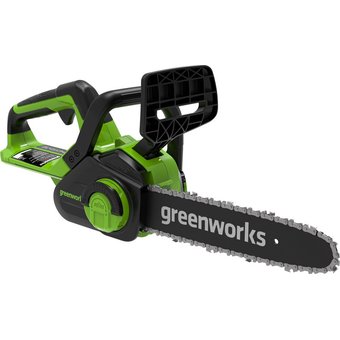  Цепная пила GreenWorks G24CS25K2 c АКБ 2Ач и ЗУ (2007707UA) 