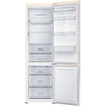  Холодильник Samsung RB37A5200EL/WT бежевый 