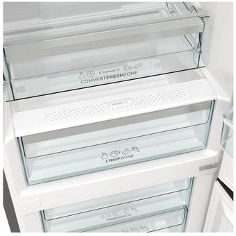 Холодильник GORENJE NRK6192AXL4 нерж сталь 