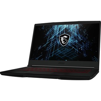  Ноутбук MSI GF63 Thin 11UD-206XRU (9S7-16R612-206) 15.6"FHD IPS/i5-11400H/16Gb/512GbSSD/RTX 3050Ti 4Gb/DOS/Black 