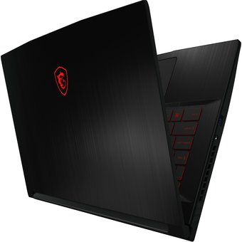  Ноутбук MSI GF63 Thin 11UD-206XRU (9S7-16R612-206) 15.6"FHD IPS/i5-11400H/16Gb/512GbSSD/RTX 3050Ti 4Gb/DOS/Black 