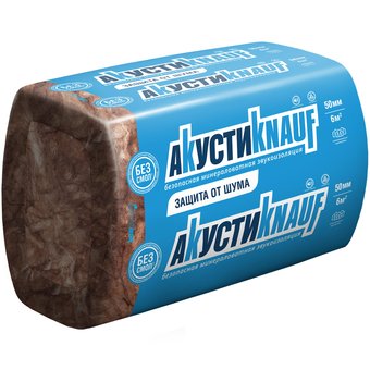  Звукоизоляция Knauf Акустик Knauf 50 мм 6 м? 