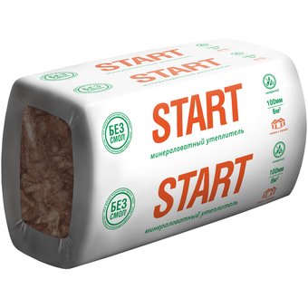  Утеплитель Кнауф Start Стена и крыша 100 мм 6 м? 