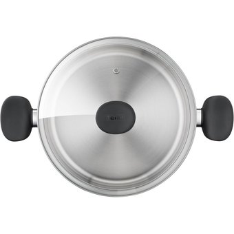  Кастрюля Tefal Primary E3084674 5.2л. d 24см (с крышкой) стальной (2100120958) 