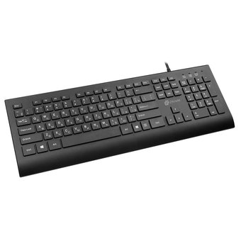  Клавиатура Oklick 155M черный USB slim (1678057) 