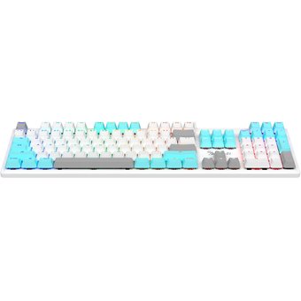  Клавиатура A4Tech Bloody S510N белый USB for gamer LED (S510N (Icy White )) 