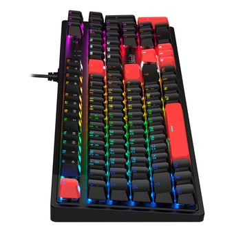  Клавиатура A4Tech Bloody S510N черный USB for gamer LED (S510N (Fire Black)) 