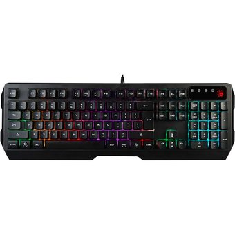  Клавиатура A4Tech Bloody B135N черный USB Multimedia for gamer LED 