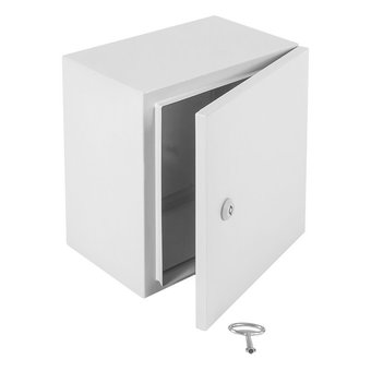  Шкаф электротехнический Elbox EMW-800.600.300-1-IP66 одноствор. настенный серый 