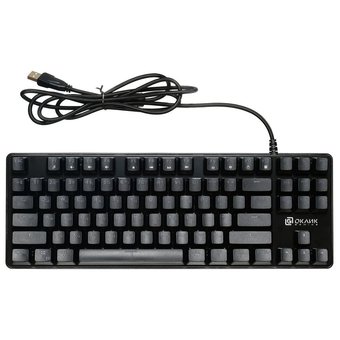  Клавиатура Oklick 960G Dark Knight механическая черный USB Multimedia for gamer 