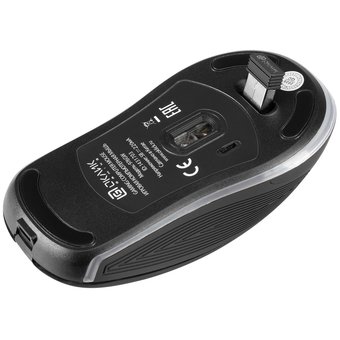  Мышь Oklick 976GW черный оптическая (3200dpi) беспроводная USB (6but) 