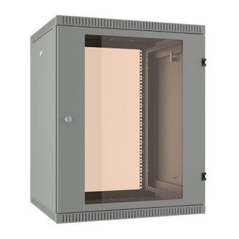  Шкаф коммутационный C3 Solutions Wallbox 6-66 G (NT084687) настенный 6U 600x650мм пер.дв.стекл серый 