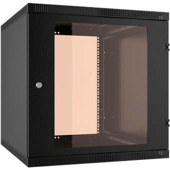 Шкаф коммутационный C3 Solutions Wallbox Light 9-63 B (NT176965) настенный 9U 600x350мм пер.дв.стекл черн 