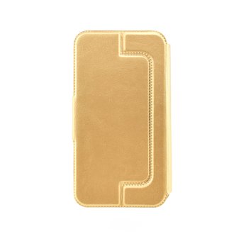  Чехол-книжка универсальный на резиновом креплении слайдер 5.3-5.8" золото 