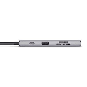  USB-хаб Satechi USB-C Multiport Pro для Macbook с портом USB-C серый космос 