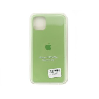  Чехол Silicone Case для iPhone 11 Pro Max (Мятный) (1) 